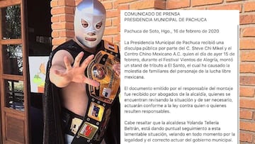 Presidencia Municipal de Pachuca se deslinda de Hijo del Santo 'pirata'