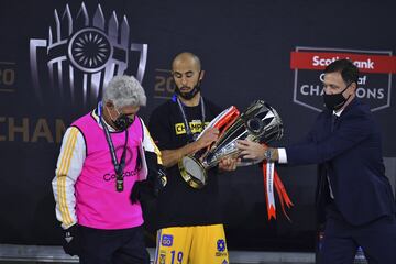 El festejo de Tigres campeón de Concacaf, en imágenes