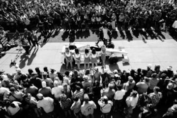 Indy 500: desfile de estrellas por la alfombra roja