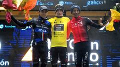 Egan Bernal fue tercero en la general de O Gran Camiño ganada por Jonas Vingegaard.