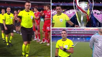 El show inesperado del liníer estrella de la Champions