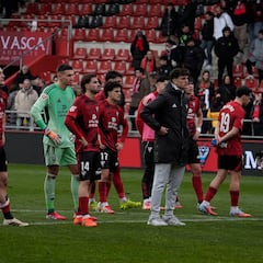 Aprobados y suspensos en el Mirandés: ni el efecto Muneta fue suficiente