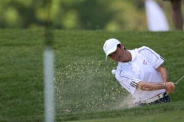 El golfista no pudo ratificar el liderato que tuvo en casi toda la prueba, y se tuvo que conformar con el bronce.