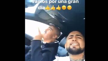 El animado canto de Vidal y ex PF albo rumbo a la práctica