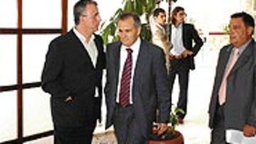 <b>NOVEDADES</B>. Alfonso García es el flamante presidente del Almería y aterriza con muchos proyectos.