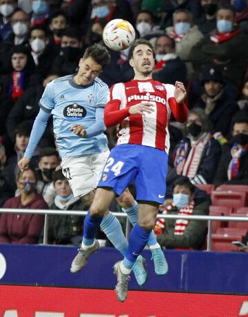 Vrsaljko y Santi Mina.