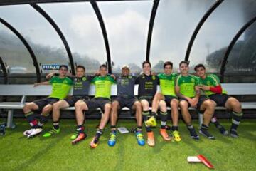 Los jugadores del Tri Sub 23 lucen relajados en la concentración del equipo