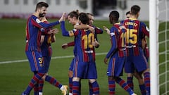 Barcelona run riot against Betis after Messi half-time entrance