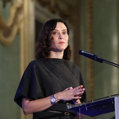 Ayuso niega el genocidio en Gaza y utiliza a Fernando Alonso y la Fórmula 1 para argumentarlo