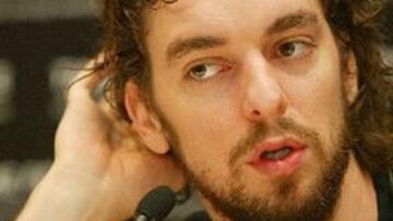 <B>RECUPERÁNDOSE.</B> Gasol sigue recuperándose de la lesión que le impidió disputar la final del Mundial.