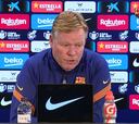 Koeman: "Al equipo le doy un diez hasta el momento"