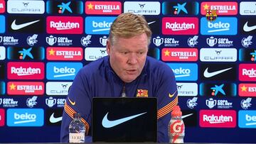 Koeman: "Al equipo le doy un diez hasta el momento"