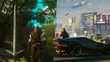 Cyberpunk 2077 contará con una espada de The Witcher 3...¡pero ahora es un coche!