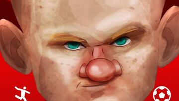 Wayne Rooney en la MONOgrafía de Moskabrown