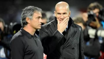 Mourinho: "¿Zidane? No creo que podamos hablar de carrera aún"