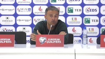 Rueda de prensa de Luis Enrique