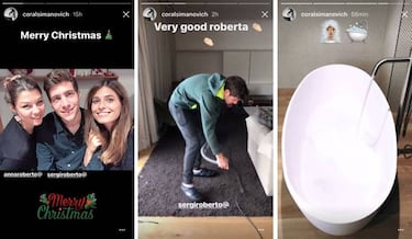 Edurne y Coral Simanovich comparten sus fotos más sensuales en Navidad