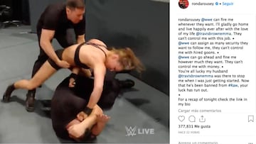 La secuencia completa por la que podrían despedir a Ronda Rousey de la WWE