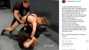 La secuencia completa por la que podrían despedir a Ronda Rousey de la WWE