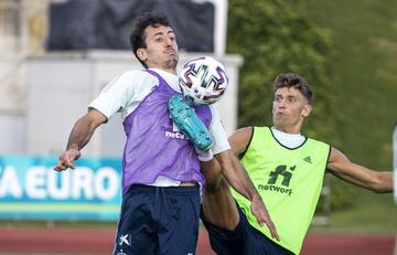 Mikel Oyarzabal y Marcos Llorente.