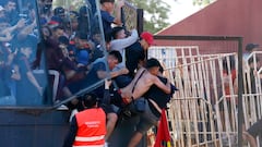 Los graves incidentes que retrasaron el duelo entre Unión y la U