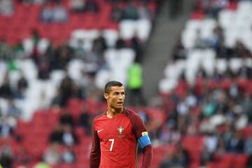 Así fue el partido de Cristiano Ronaldo ante México