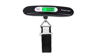 Calcula el peso del equipaje con esta bscula porttil con casi 22.000 valoraciones en Amazon