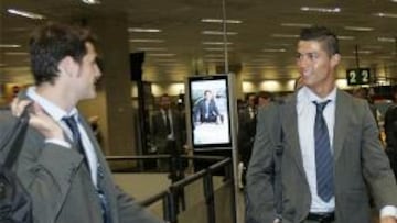 Cristiano Ronaldo e Iker Casillas están enfrentados