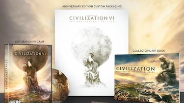 Así es la limitadísima edición 25 Aniversario de Civilization VI