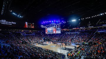 20/02/26 PARTIDO BALONCESTO COPA DEL REY CUARTOS
BARCELONA - UCAM MURCIA
ROIG ARENA PANORAMICA VISTA GENERAL