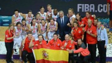 La Selecci&oacute;n femenina de baloncesto, uno de las candidatas a los Premios AS.