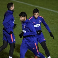 Savic, Lucas, Lemar, Koke y Costa, titulares ante el Barcelona