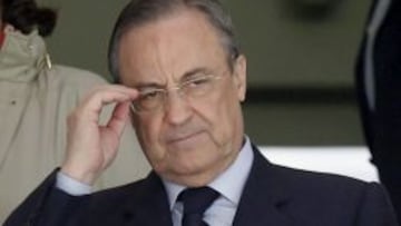 El presidente del Real Madrid, Florentino Pérez.