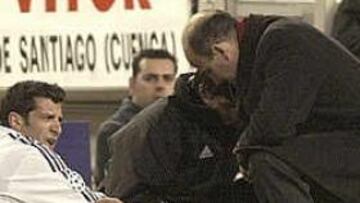 <b>AUSENTE.</b> El Real Madrid jugará en el Camp Nou sin Figo, baja confirmada para el encuentro contra su ex equipo.