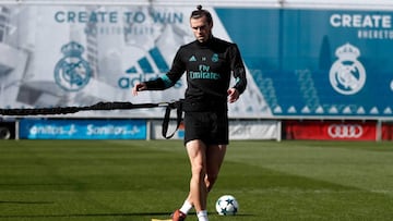 Bale trains with the group and Zidane calls up Manu Hernando