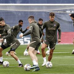 Simeone empieza a montar el once; Koke, entre algodones