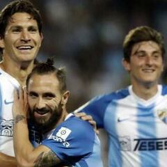 1x1 del Málaga: Blanco Leschuk lideró la remontada