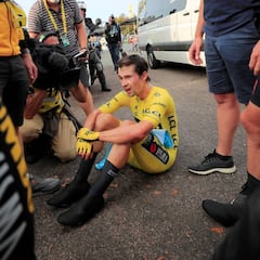 Roglic, decepcionado: "Pogacar se lo ha ganado, chapeau"