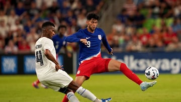 Ricardo Pepi anotó un gol a Panamá en la victoria 2-0 de Estados Unidos en amistoso disputado en Austin.