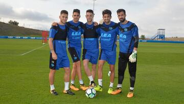 Medrán, Sobrino, Burgui, Enzo Zidane y Pacheco tienen pasado blanco.