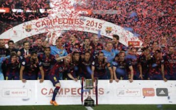 Athletic Club-Barcelona en imágenes