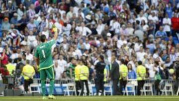 Keylor se quedó a las puertas del récord de Miguel Ángel