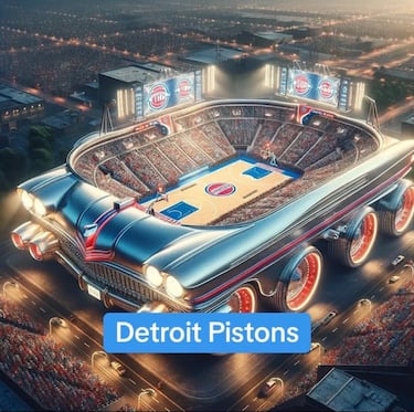 Una IA rediseña los estadios más famosos de la NBA: Toronto Raptors, Boston Celtics, Miami Heat...