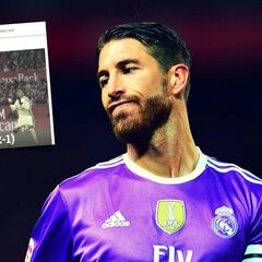 Mofa en la prensa de Sevilla con el autogol de Ramos