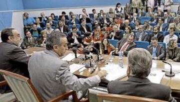 <b>CONVINCENTE. </b>Alejandro Blanco, durante su intervención.