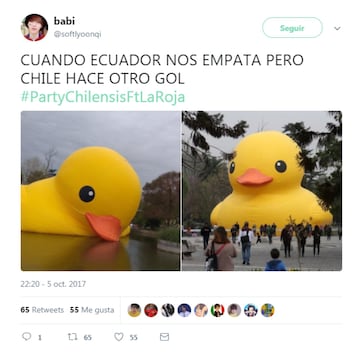 Los memes más divertidos del sufrido triunfo de Chile