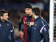 31/01/26 LEVANTE vs ATLETICO DE MADRID
PARTIDO PRIMERA DIVISION
MATIAS MORENO SE RETIRA POR LESION