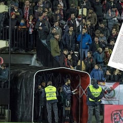 El árbitro del Rayo-Albacete suspendió el partido porque la seguridad no estaba garantizada
