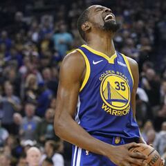 Durant, otra vez con la capa de superhéroe, salva a los Warriors