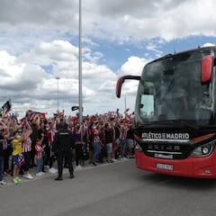 La victoria agónica del Atlético de Madrid - Osasuna en imágenes
